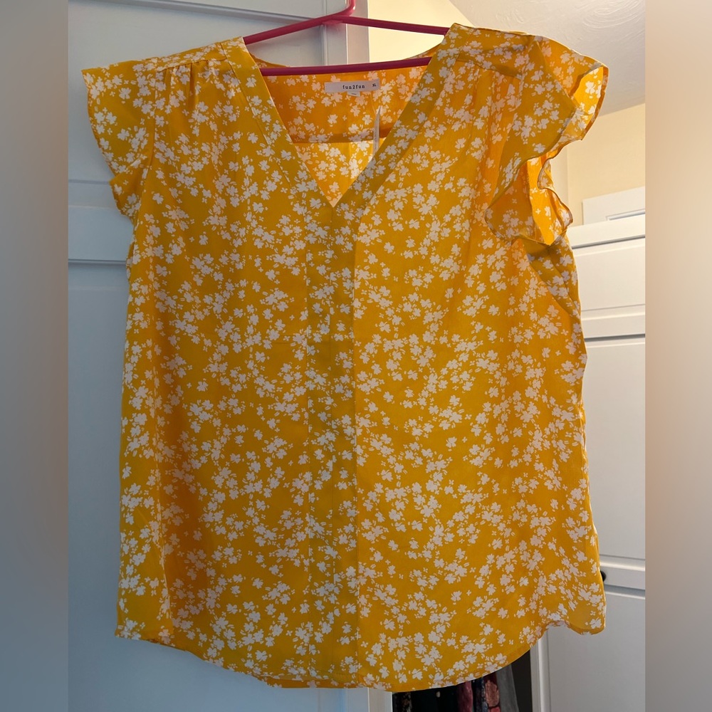 Fun2Fun blouse from stitch fix. Never worn